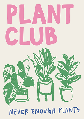 Plant Club Print