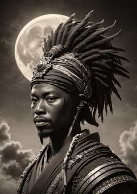 Warrior Under the Moon