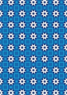 Octagonal Star Quilt like Pattern