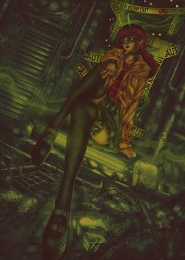 Cyberpunk Anime Girl