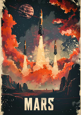 Mars Mission Poster
