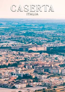 Caserta, Italy Aerial View