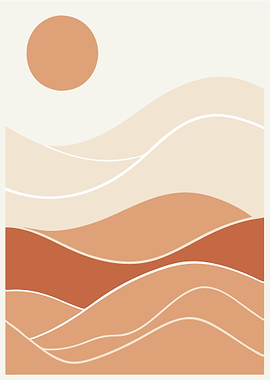 Abstract Landscape Art