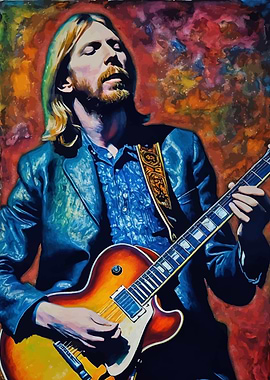 Duane Allman Guitarist Portrait
