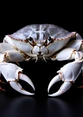 White Crab Close-up