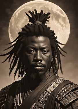 Warrior Under the Moon