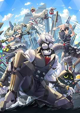 Characters in Cityscape