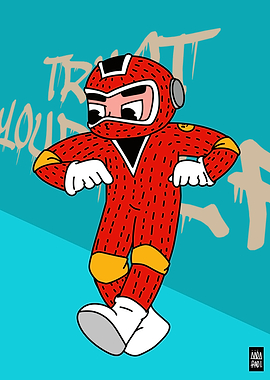 TRUST YOURSELF JOLLIBERT DANCING HIP HOP POSTER