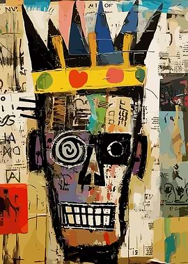 Abstract King Portrait