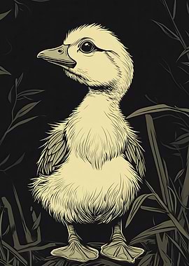 Duckling Illustration