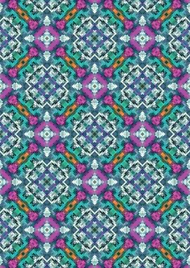 Geometric Pixel Pattern