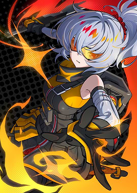 Girl with Fire Powers