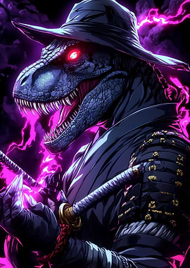 T-rex Raptor Ninja Animal