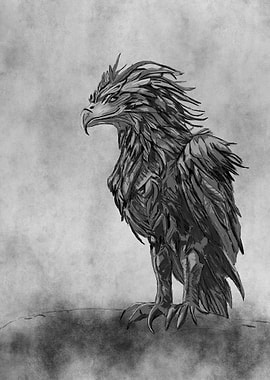 Griffin drawing