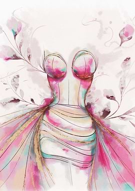 Watercolor Fashion Illustration