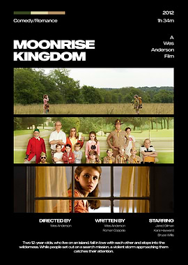 Moonrise Kingdom Movie Poster