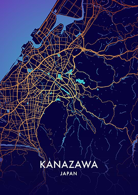Kanazawa City Map