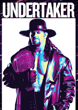 Undertaker retro art