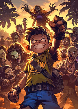 Zombie Apocalypse Boy
