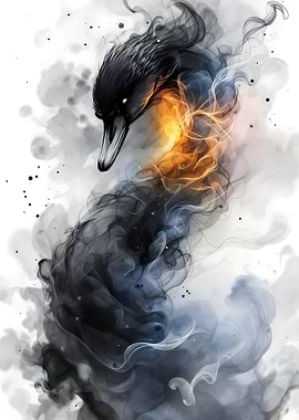 Swan and Smoke