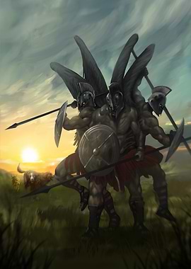 Geryon, the Triplet Warrior