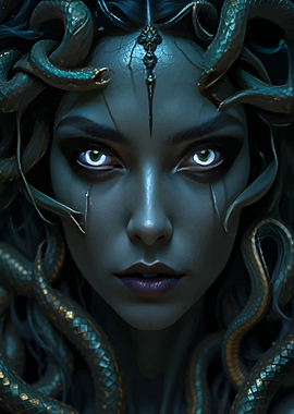 Medusa Portrait