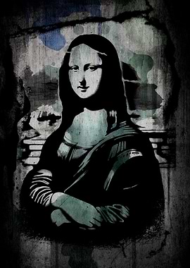 Mona Lisa Street Art