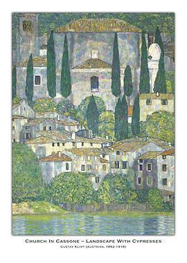 Church in Cassone Landscape
