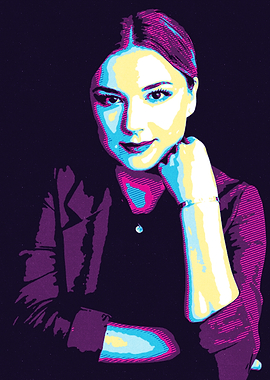 Emily Vancamp Pop Art Portrait