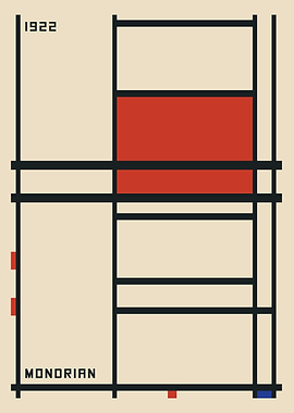 Mondrian Abstract Art