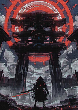 Samurai in Red Gate