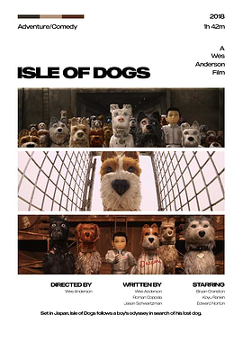 Isle of Dogs Movie Poster
