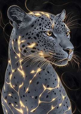 Golden Leopard Animal