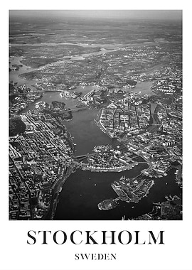 Stockholm Aerial View
