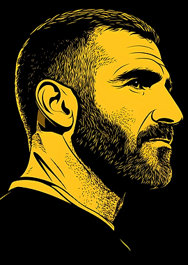 Eric Cantona Player Fan Art