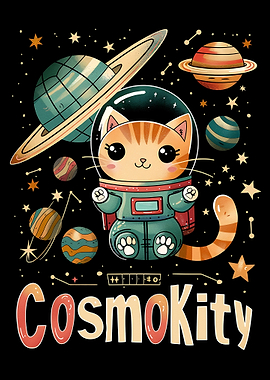 Cosmokitty Space Cat