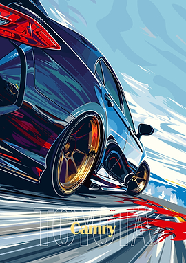 Toyota Camry Speed Art