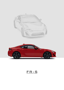 Red Scion FR-S