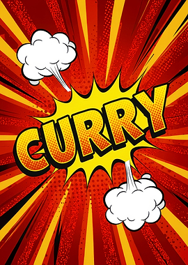 Curry Comic Art