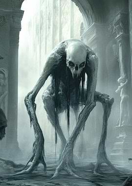 Skeletal Demonic Creature
