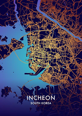 Incheon City Map