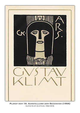Gustav Klimt Secession Poster