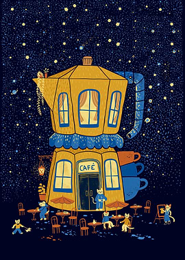 Starry cats cafe