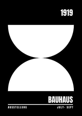 Bauhaus 1919 Poster