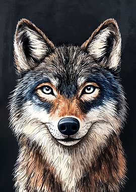 Wolf Portrait