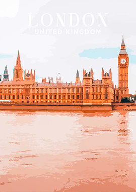 London Skyline with Big Ben
