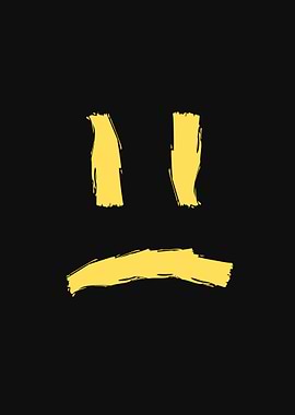 Yellow Sad Face