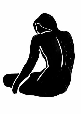 Black and White Silhouette