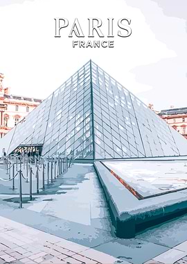 Paris Louvre Pyramid