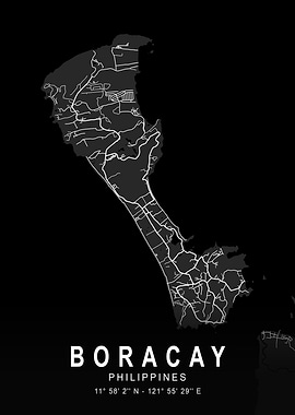 Boracay Dark Island Map